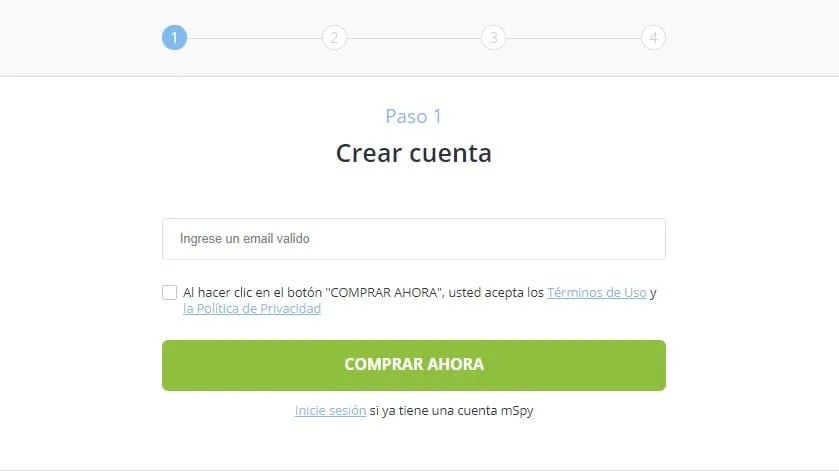 Captura de la aplicación